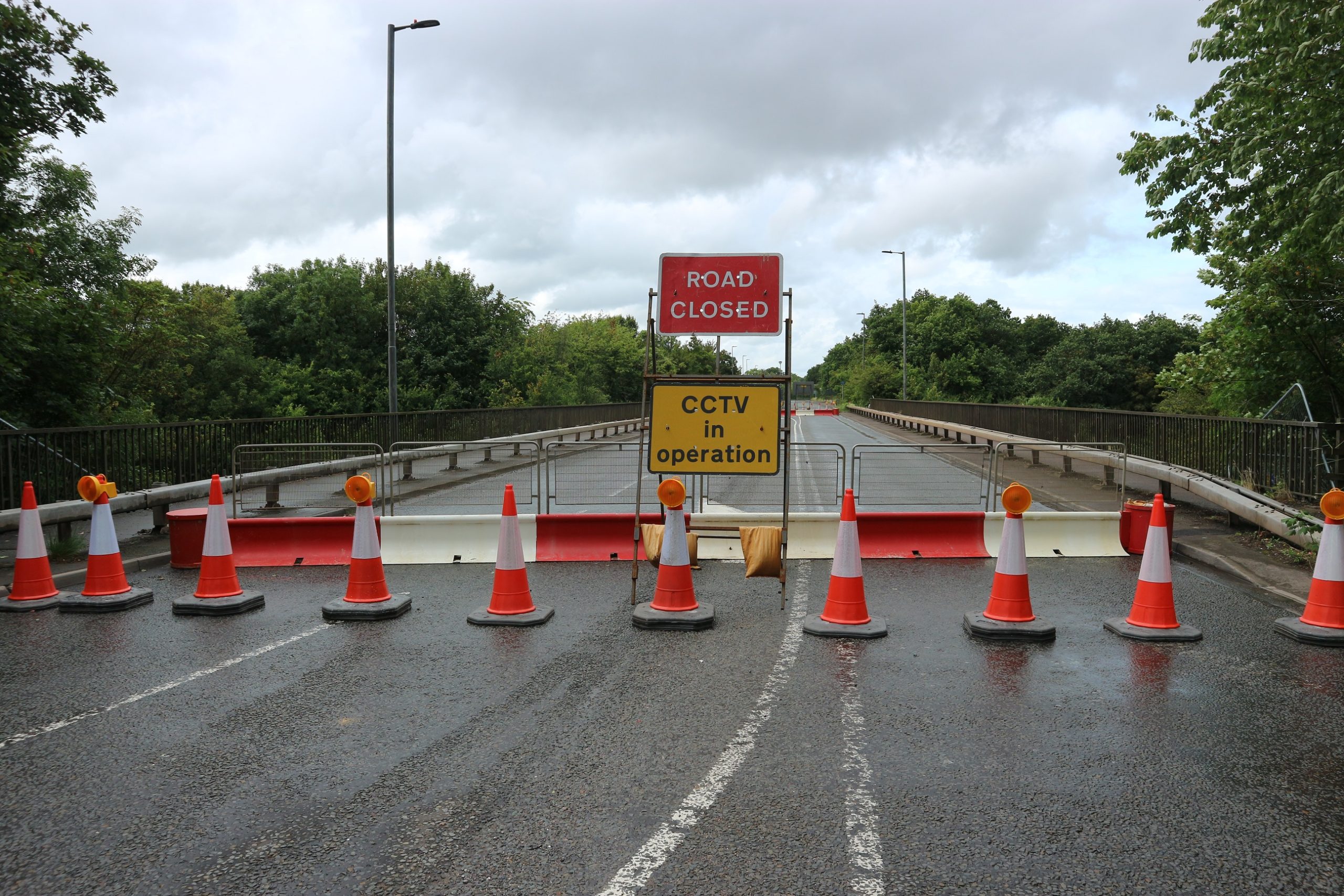 Structural failures on bridge shut main road Downend Voice