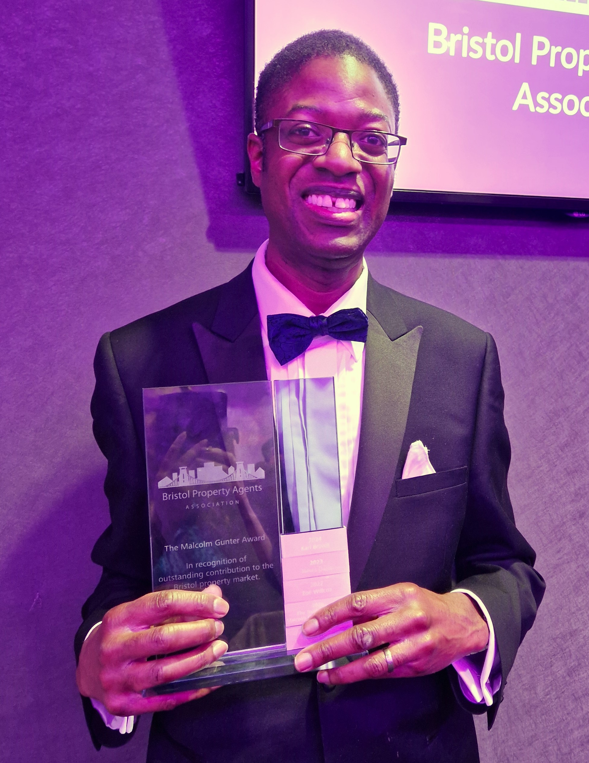 Karl Keys Award for lawyer Karl - Downend Voice
